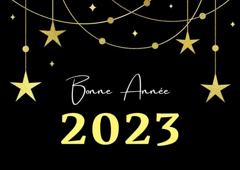 Carte de vœux du club pour la nouvelle année 2023